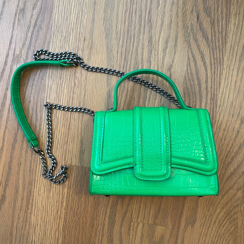 Zara Neon Green Mini Bag